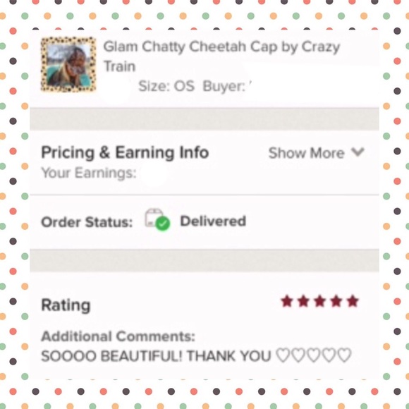 Glam Chatty Cheetah Cap by Crazy Train - Picture 2 of 4